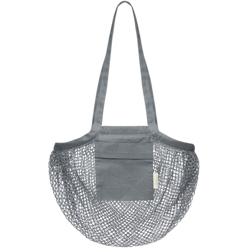 Bolsa Tote de malla de algodón orgánico con certificado GOTS de 100 g/m² "Pune"