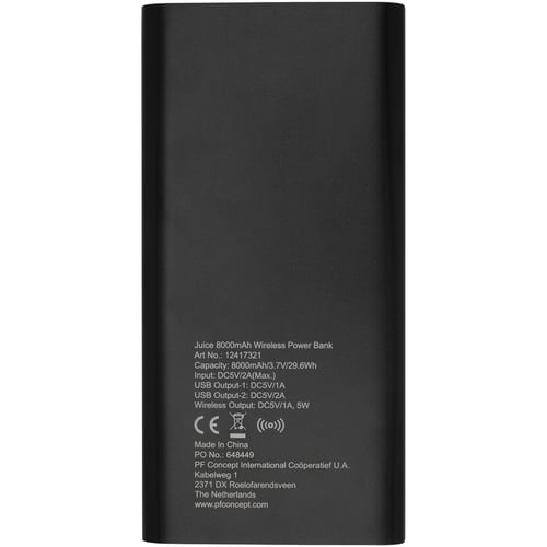 Batería externa inalámbrica de 8000 mAh "Juice"