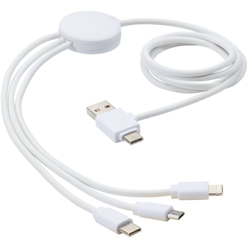 Cable de carga 5 en 1 con aditivo antibacteriano "Pure"