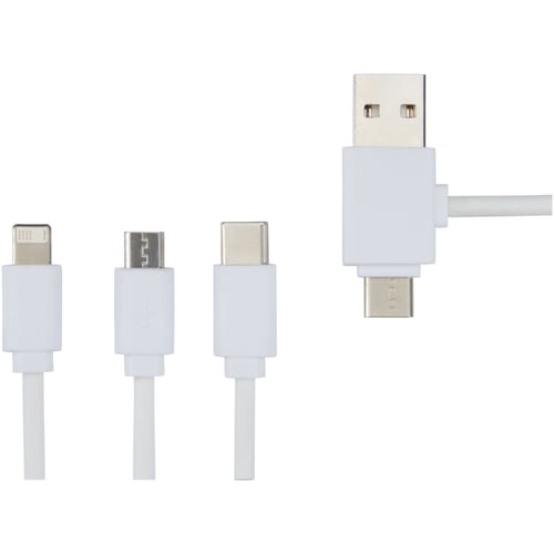 Cable de carga 5 en 1 con aditivo antibacteriano "Pure"