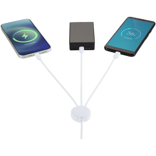 Cable de carga 5 en 1 con aditivo antibacteriano "Pure"