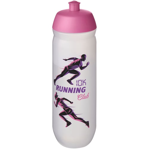 Bidón deportivo de 750 ml HydroFlex™ "Clear"