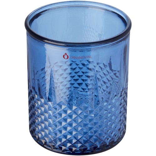 Portavelas de vidrio reciclado para velas flotantes "Estrel"