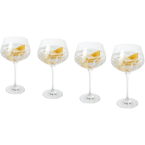 Juego de 4 vasos de ginebra "Garoa"
