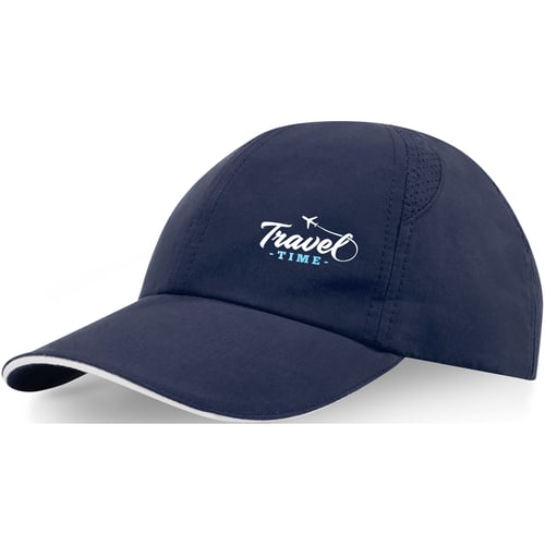 Gorra sandwich reciclada de 6 paneles Cool Fit GRS "Morion"