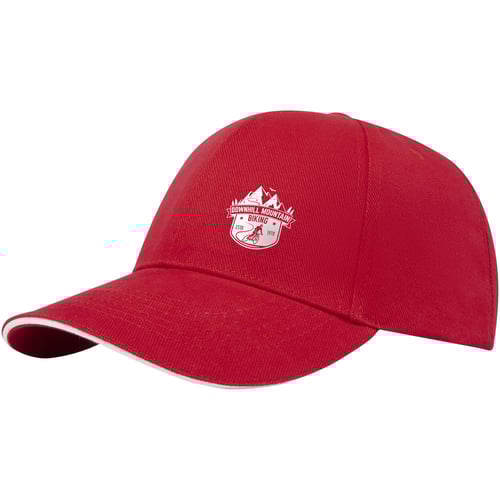 Gorra sandwich reciclada de 6 paneles GRS "Topaz"