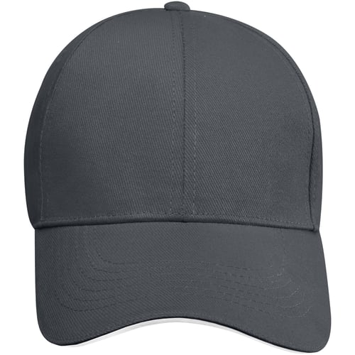 Gorra sandwich reciclada de 6 paneles GRS "Topaz"