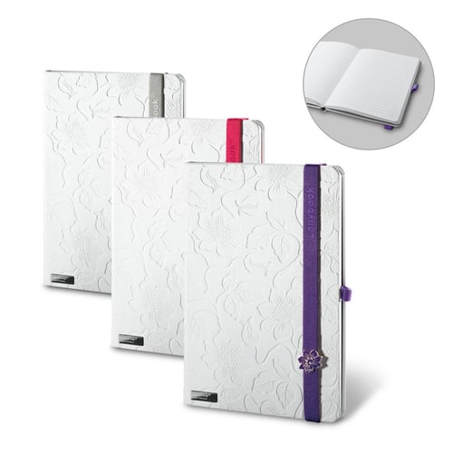 Lanybook Innocent Passion White. Bloc de notas