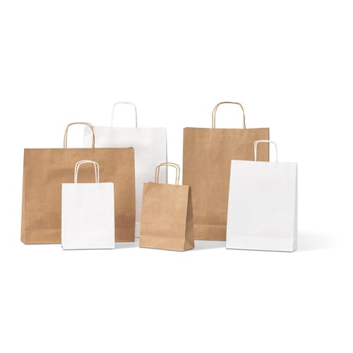 CABAZON. Bolsa de papel kraft