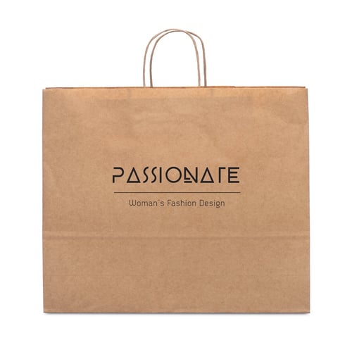 KIRA. Bolsa de papel kraft