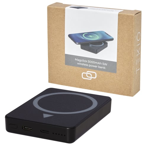 Batería externa magnética inalámbrica de 5000 mAh de 5 W "Magclick"