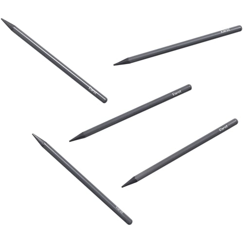Set de 5 lápices de grafito 2B sin madera "Karst®"