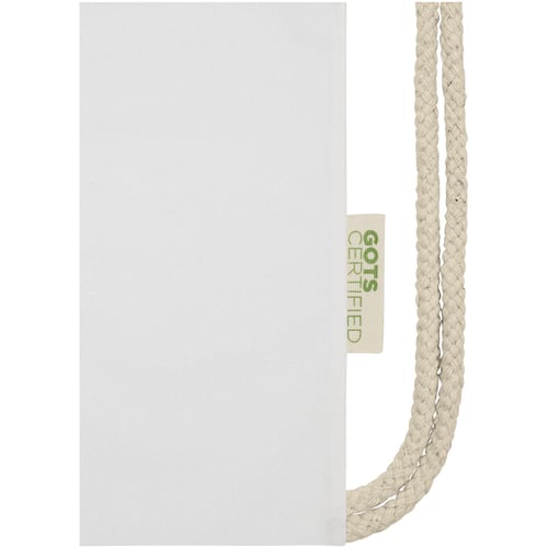 Mochila de cuerdas de algodón orgánico GOTS de 140 g/m² 5L "Orissa"