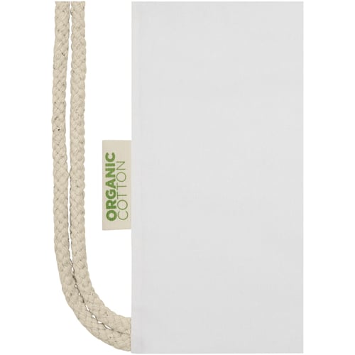 Mochila de cuerdas de algodón orgánico GOTS de 140 g/m² 5L "Orissa"