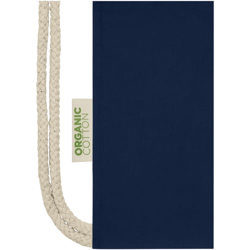 Mochila de cuerdas de algodón orgánico GOTS de 140 g/m² 5L "Orissa"