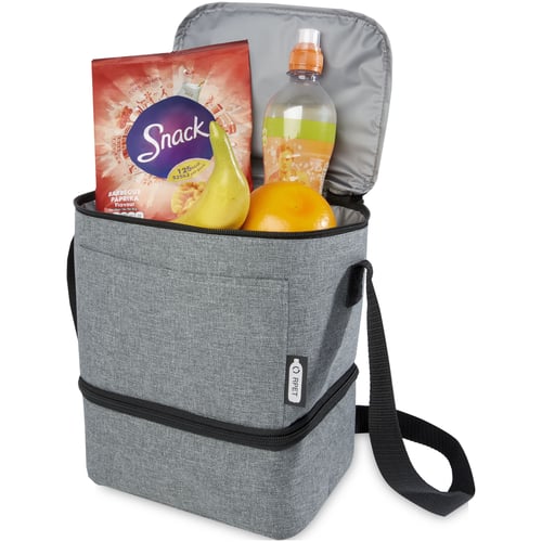 Bolsa isotérmica para almuerzo y 9 latas de PET reciclado "Tundra"