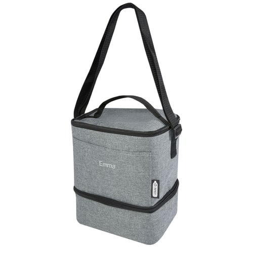 Bolsa isotérmica para almuerzo y 9 latas de PET reciclado "Tundra"