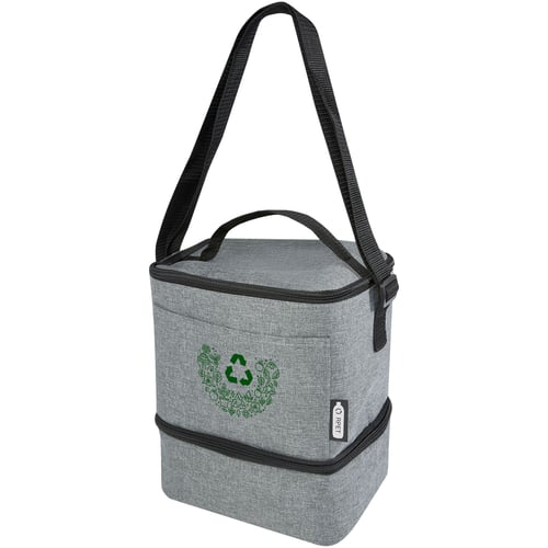 Bolsa isotérmica para almuerzo y 9 latas de PET reciclado "Tundra"