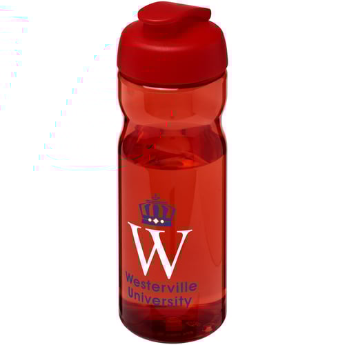 Bidón deportivo de 650 ml con tapa Flip H2O Active® "Base Tritan™"