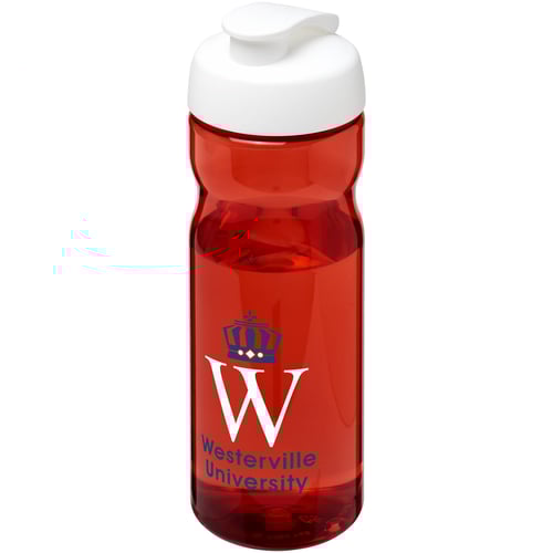 Bidón deportivo de 650 ml con tapa Flip H2O Active® "Base Tritan™"