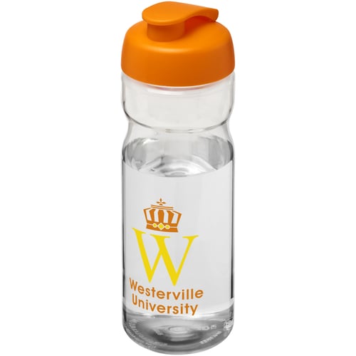 Bidón deportivo de 650 ml con tapa Flip H2O Active® "Base Tritan™"