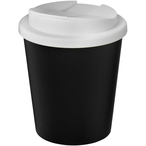 Vaso reciclado de 250 ml con tapa antigoteo "Americano® Espresso Eco" 
