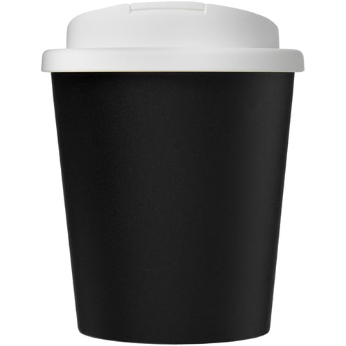 Vaso reciclado de 250 ml con tapa antigoteo "Americano® Espresso Eco" 