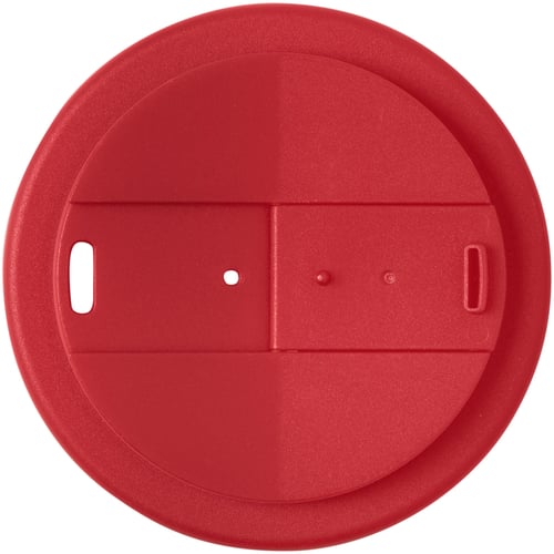 Vaso reciclado de 250 ml con tapa antigoteo "Americano® Espresso Eco" 
