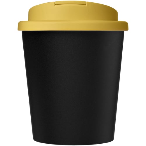Vaso reciclado de 250 ml con tapa antigoteo "Americano® Espresso Eco" 