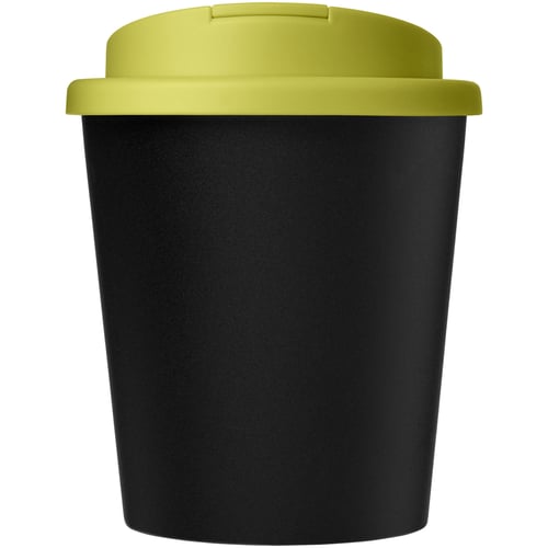 Vaso reciclado de 250 ml con tapa antigoteo "Americano® Espresso Eco" 