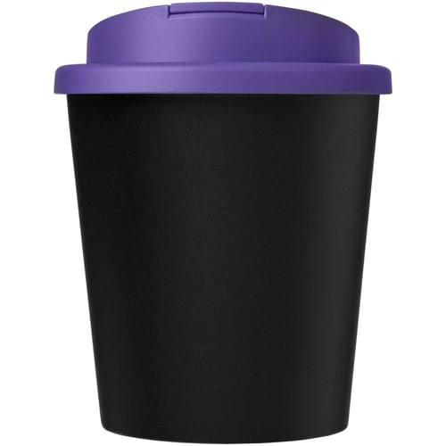 Vaso reciclado de 250 ml con tapa antigoteo "Americano® Espresso Eco" 