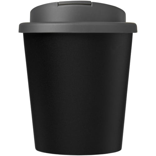 Vaso reciclado de 250 ml con tapa antigoteo "Americano® Espresso Eco" 