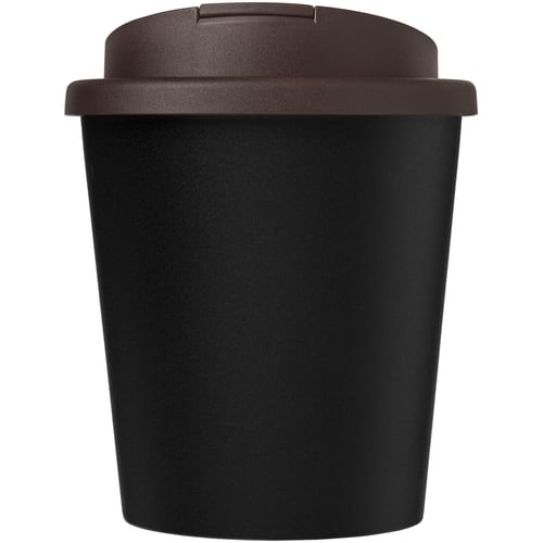 Vaso reciclado de 250 ml con tapa antigoteo "Americano® Espresso Eco" 