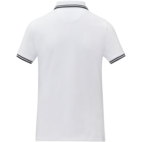 Polo de manga corta con ribete para mujer "Amarago"