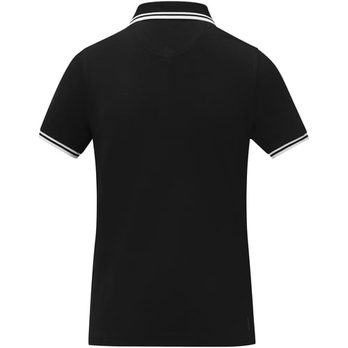Polo de manga corta con ribete para mujer "Amarago"