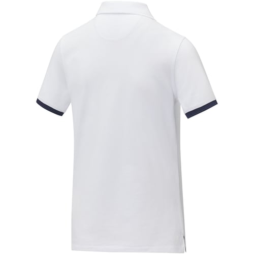 Polo de manga corta de dos tonos para mujer "Morgan"