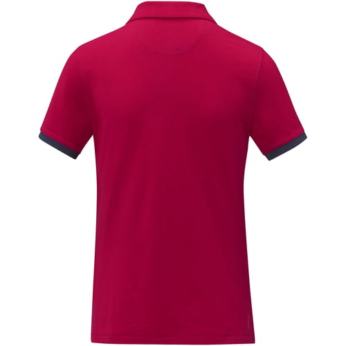 Polo de manga corta de dos tonos para mujer "Morgan"