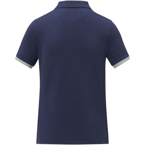 Polo de manga corta de dos tonos para mujer "Morgan"