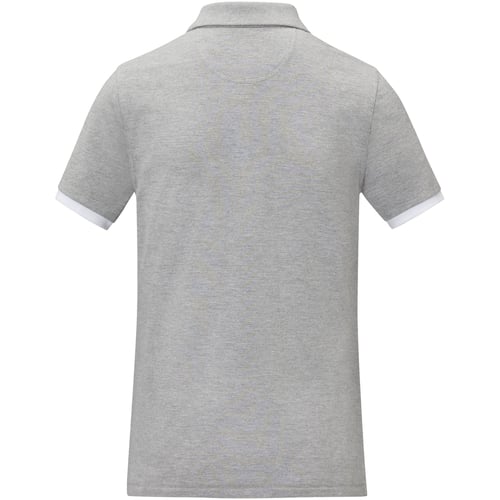 Polo de manga corta de dos tonos para mujer "Morgan"