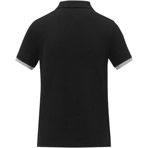 Polo de manga corta de dos tonos para mujer "Morgan"