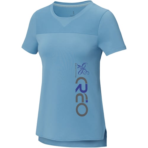 Camiseta Cool fit de manga corta para mujer en GRS reciclado "Borax"