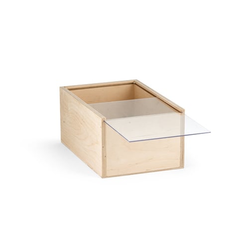 BOXIE CLEAR M. Caja de madera M