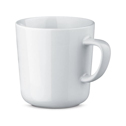 MOCCA WHITE. Taza de cerámica de 270 ml