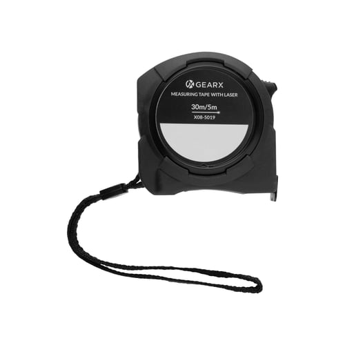 Flexómetro Gear X de 5M con láser de 30M