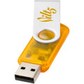 Memoria USB translúcida de 4 GB "Rotate"
