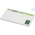 Bloc de notas adhesivas de papel reciclado de 127 x 75 mm "Sticky-Mate®" 