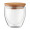 TIRANA SMALL Vaso cristal doble capa 250 ml
